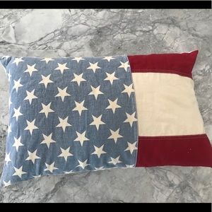 Pottery Barn American Flag Pillow